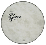 Gretsch Fiberskyn pelle risonante 20" per grancassa, logo a sinistra