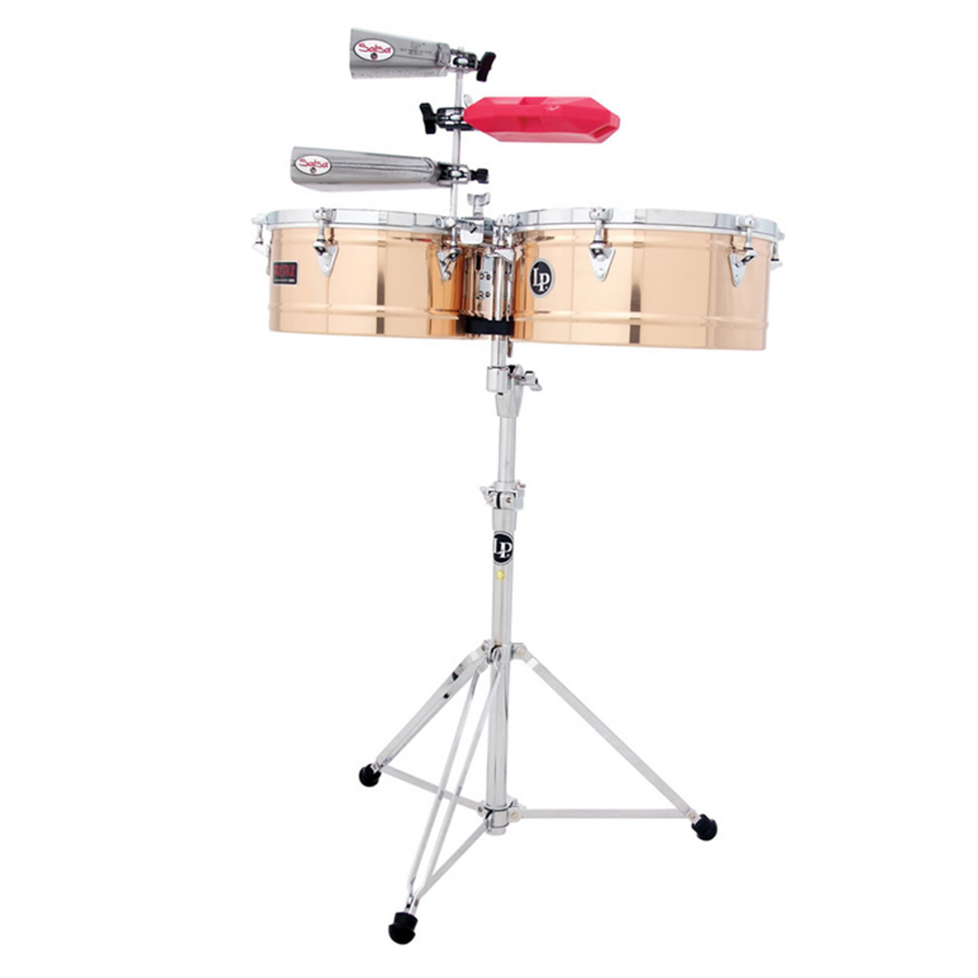Timbales Latin Percussion Prestige Bronze - 13"/14" (LP1314-BZ)