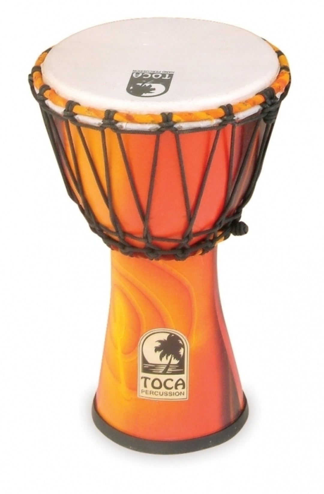Toca Djembe Freestyle accordato a corda - Viola Woodstock (SFDJ-9WP)