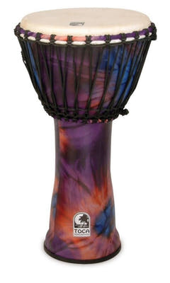 Toca Djembe Freestyle accordato a corda - Tramonto africano (SFDJ-10AFS)