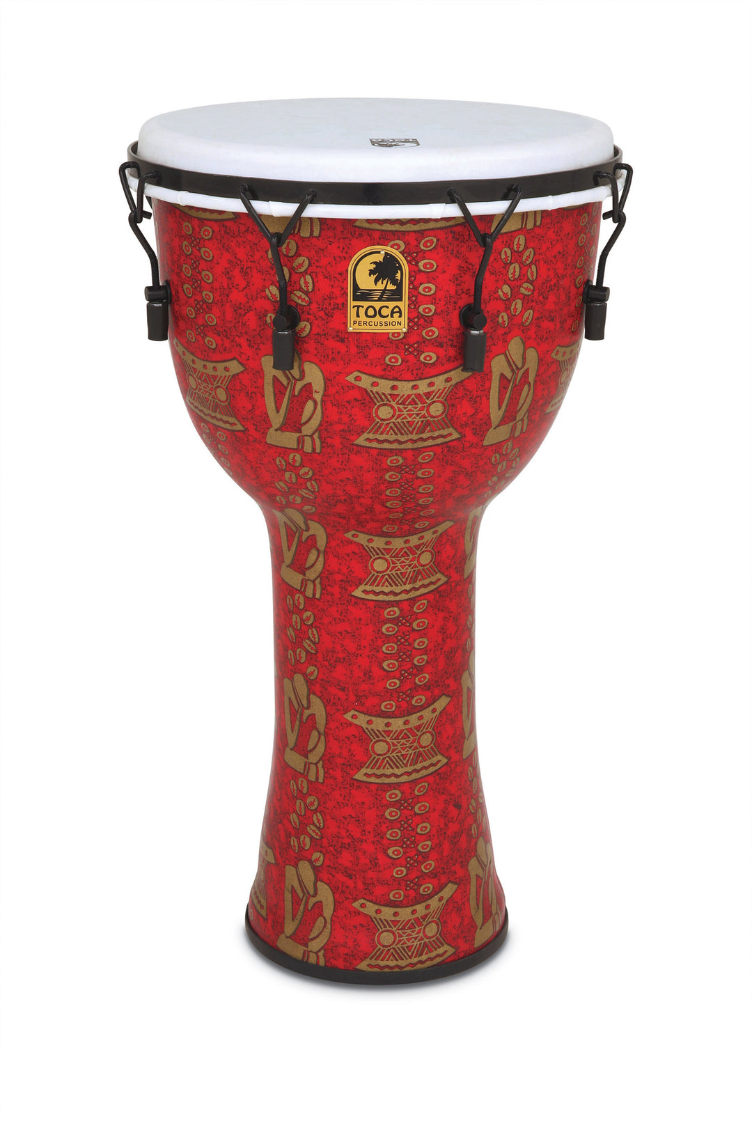 Toca Djembe Freestyle II accordato meccanicamente - Red Mask (TF2DM-14RMB)