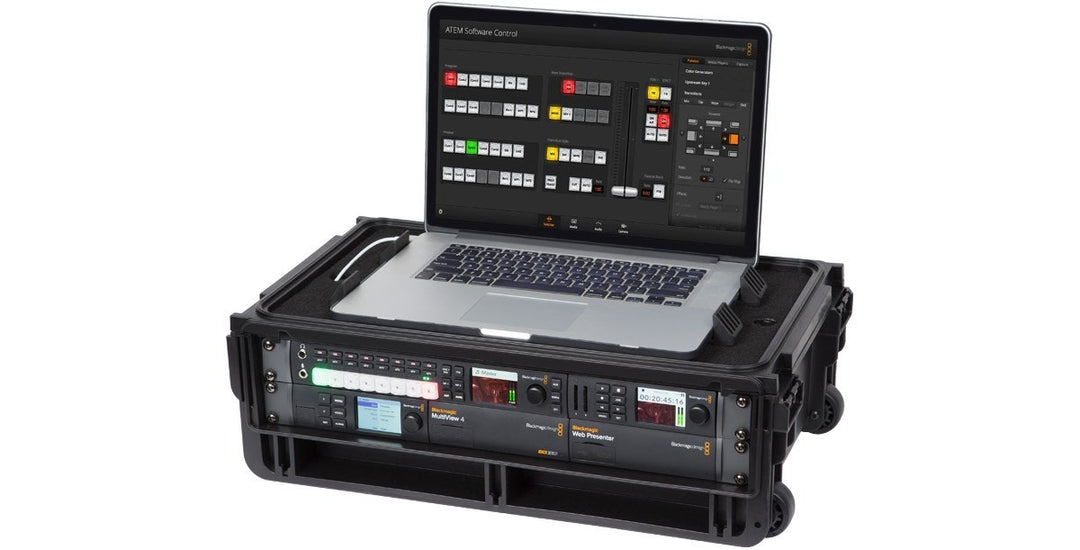 SKB Cases 1SKB-iSF2U Studio Flyer 2U custodia rack