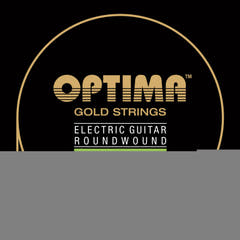 Optima corde per chitarre elettriche Gold round wound - set (2028 RL)