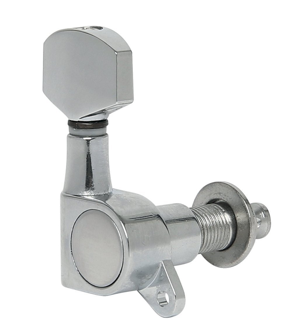 Meccaniche singole GEWA die-cast, piccolo bottone in stile Schaller, 6 a sinistra