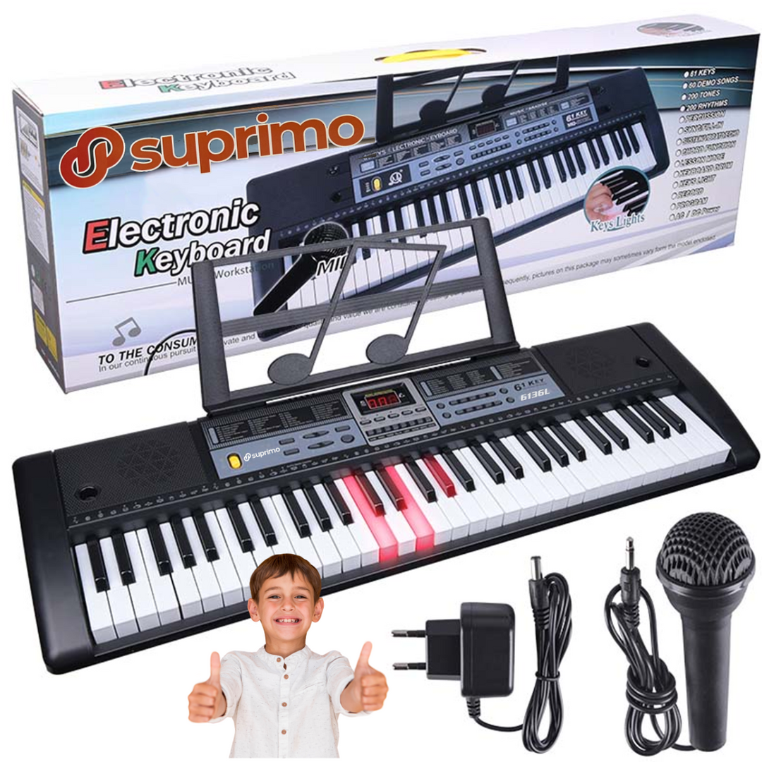 SUPRIMO 6136L tastiera con microfono