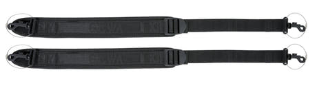 Zaino GEWA assembly per custodia sagomata da violino/viola - Spallacci, 2 pezzi (Lunghezza 56 - 96 cm)
