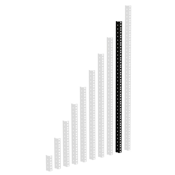 Adam Hall 61535 B Heavy Duty Rack Rail Black