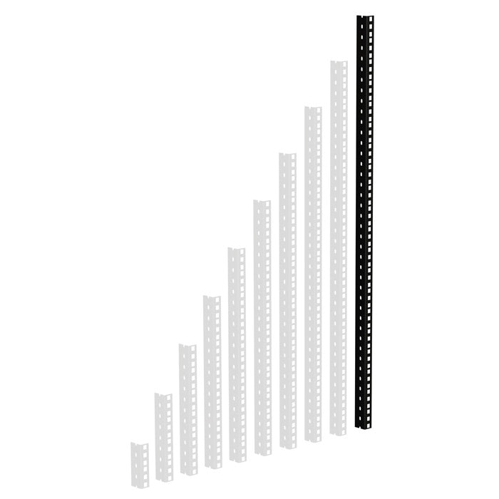 Adam Hall 61535 B Heavy Duty Rack Rail Black
