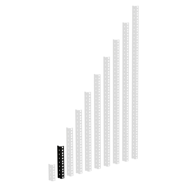 Adam Hall 61535 B Guida Rack Robusta (Nero)
