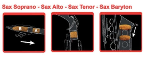 Sordina Saxmute per sassofono contralto