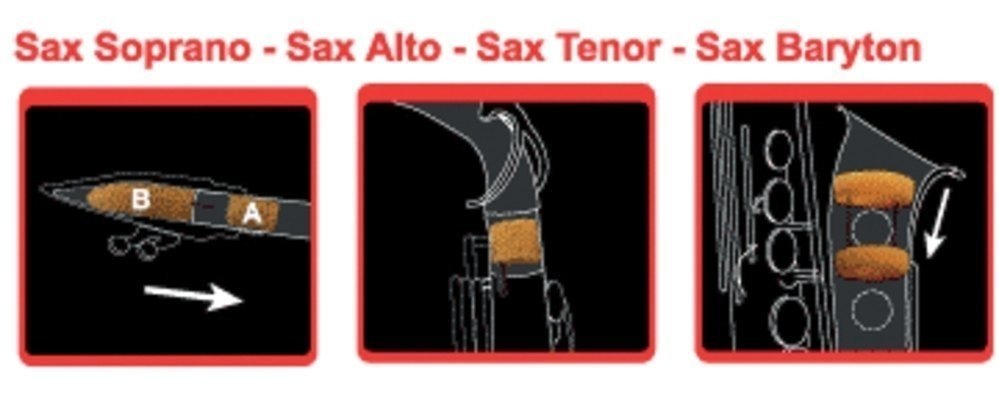 Sordina Saxmute per sassofono contralto