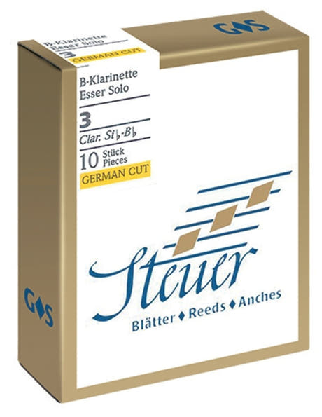 Steuer Ance per clarinetto Bb-Clarinet Solo White Line - 2 1/2