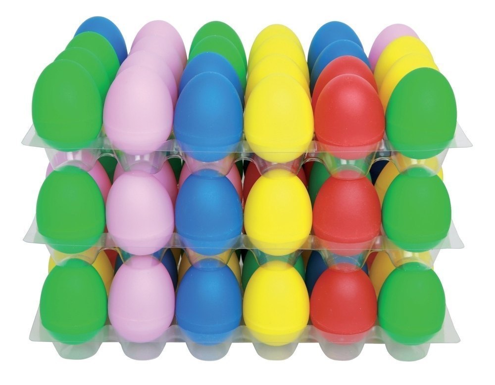 GEWA Club Salsa shaker a uovo, confezione da 72 pezzi