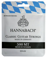 Hannabach 500 set di corde per chitarre classiche, medium tension