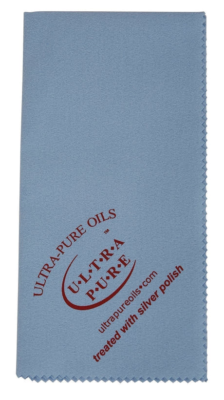 Ultra-Pure panno per lucidare l'argento, 30 x 40 cm, azzurro chiaro