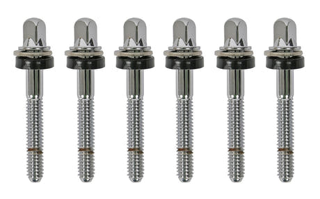 Latin Percussion Tension rods Mini Timbales + Micro Snare + Drum Timbales - LP845-K 845-JD LP846-SN LP848-SN LP812-C LP813-C LP812-BN LP813-BN - Chrome , 6 pezzi (LP2540)