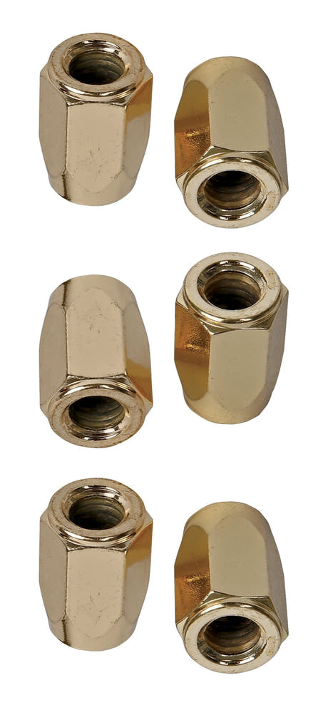 Latin Percussion Accessori per Percezione, tiranti e rods di tensione Tuning Nut Super Nuts - 3/8" Gold (LP952D)