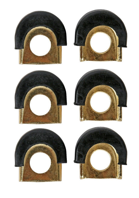 LP628G Procare protezioni per fusti per congas, foro da 3/8", dorate, 6 pz.