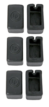 LP72-RP protezioni per fusti per djembé FX, nere, 6 pz.