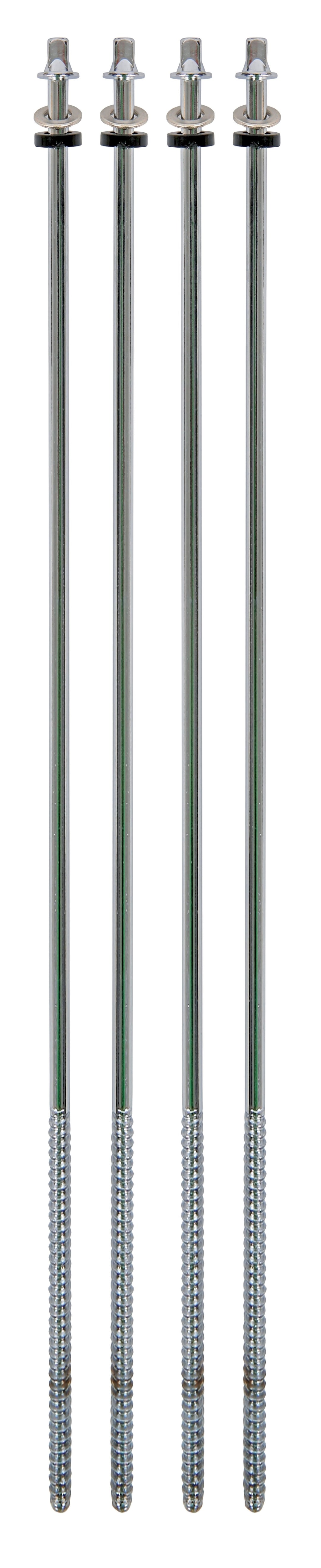 Latin Percussion Tension rods Brazilian Surdo - LP3018 LP3020 LP3118 LP3120 - Chrome, 4 pezzi (LP3920)