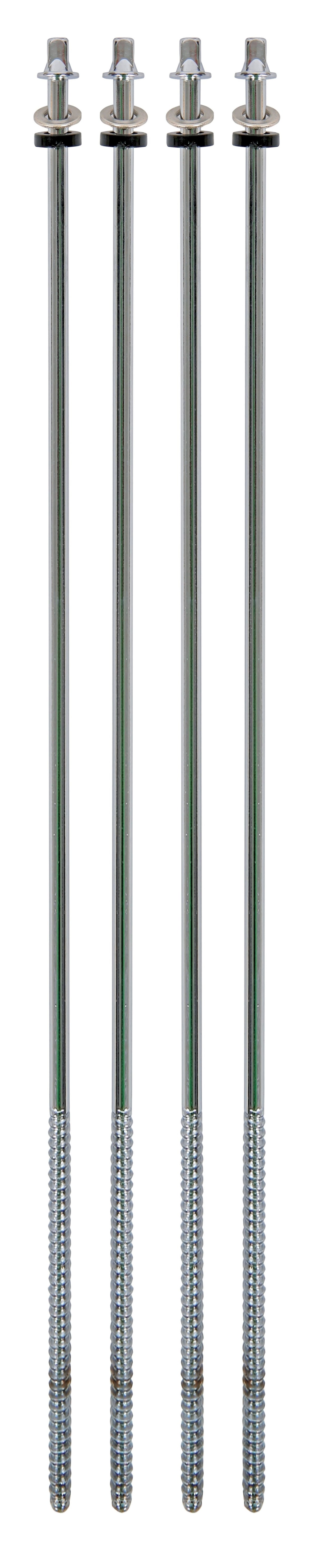 Latin Percussion Tension rods Brazilian Surdo - LP3018 LP3020 LP3118 LP3120 - Chrome, 4 pieces (LP3920)