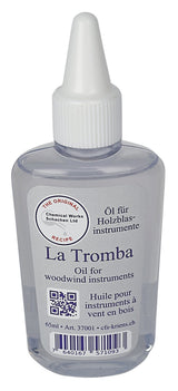 Olio La Tromba per strumenti a fiato in legno, 65 ml