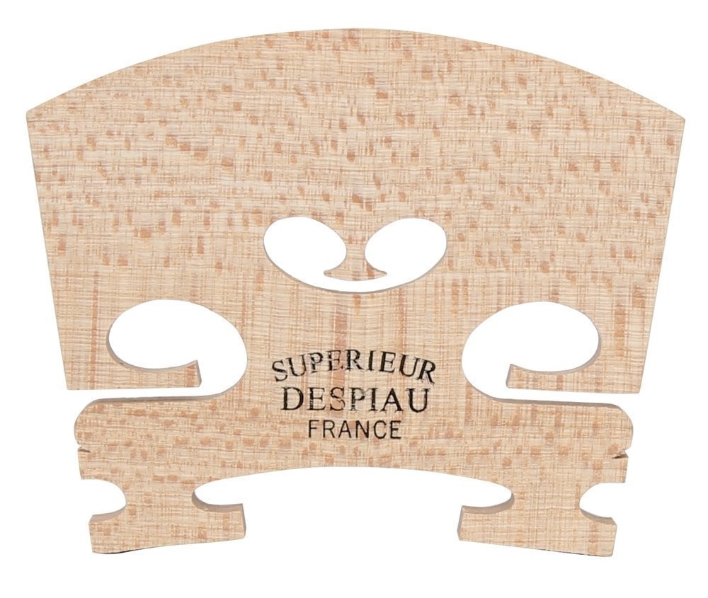 Despiau Superieur ponticello per violino modello 13, 1/4, larghezza dei piedini 32 mm