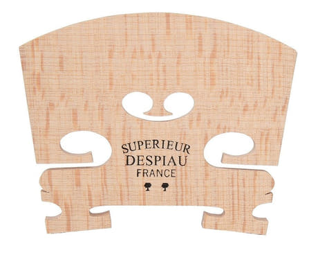 Despiau Superieur ponticello per violino modello 10, 4/4, larghezza piede 41 mm