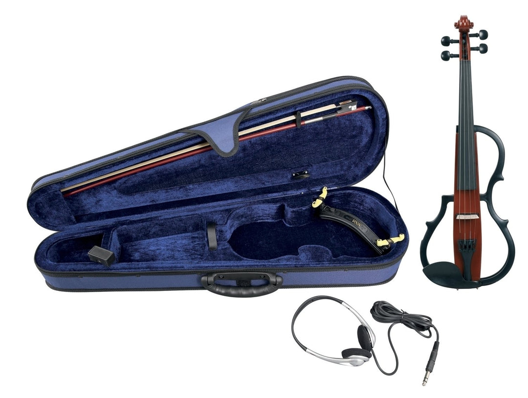GEWA Violino elettrico - Rosso-marrone