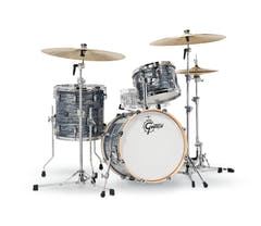 Gretsch Renown Maple 3-delt shell set 18", Silver Oyster Pearl