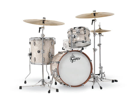 Gretsch Renown Maple set shell a 3 pezzi 18", Vintage Pearl