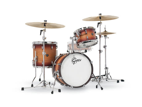 Gretsch Renown Maple set di fusti 3 pezzi 18", Satin Tobacco Burst
