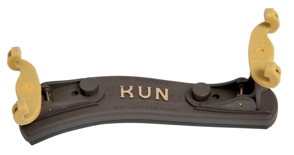 Kun Collapsible Mini spalliera per violini da 1/4 a 1/16, rossa