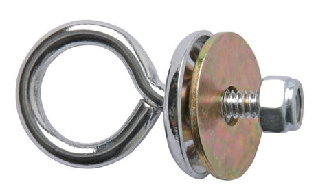 LP3939 anello per tracolla per Rebolo e Tantan, cromato