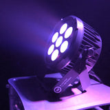 Light4Me Black PAR 7x10W RGBWA