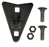 Piastra laterale LP72FX-SP per djembè FX in PVC, 2 fori, nera