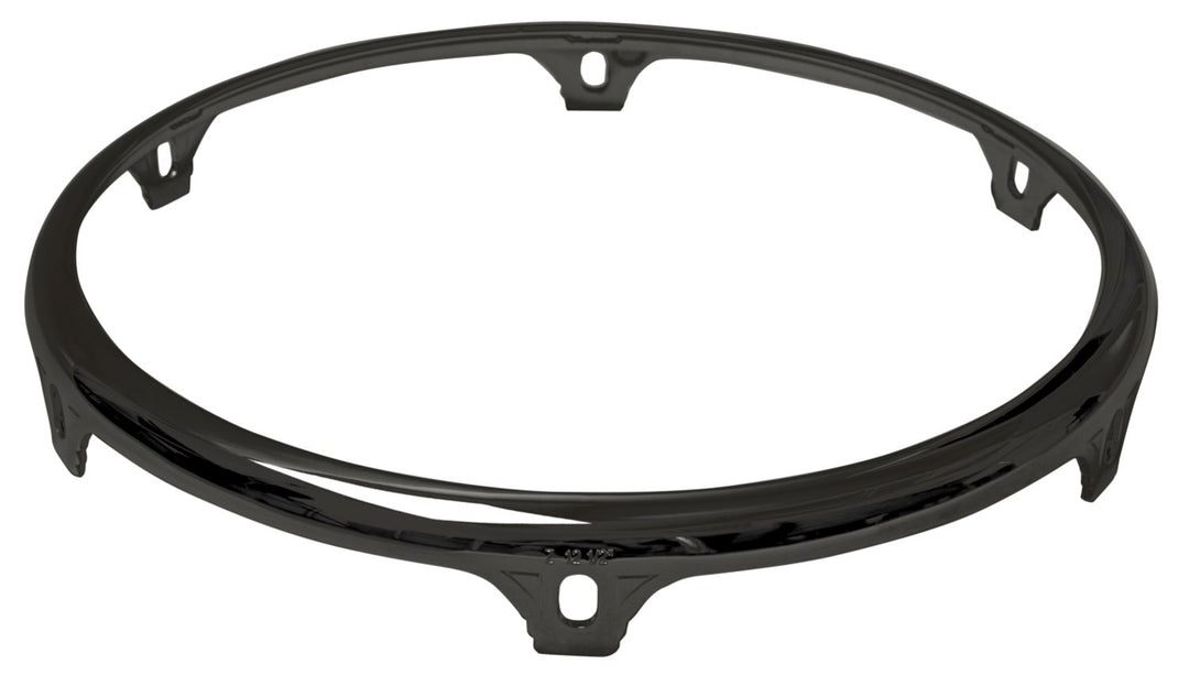 Conga Latin Percussion Hooped Comfort Curve II - Z Series (Extended Collar) Black Mirror - 12 1/2" Tumba | 6 fori (LP774C)