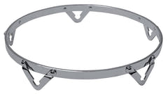 Latin Percussion Conga Traditional Chrome con cerchio - 11 3/4" Conga | 6 fori (LP253C)