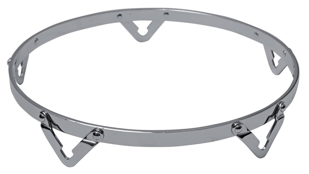 Latin Percussion Conga Traditional Chrome con cerchio - 11 3/4" Conga | 6 fori (LP253C)