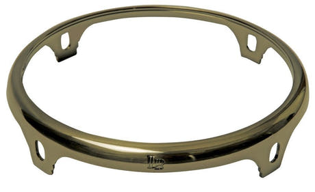 Anello per bonghi LP Comfort Curve II 8 1/2", 4 fori, oro (LP732B)