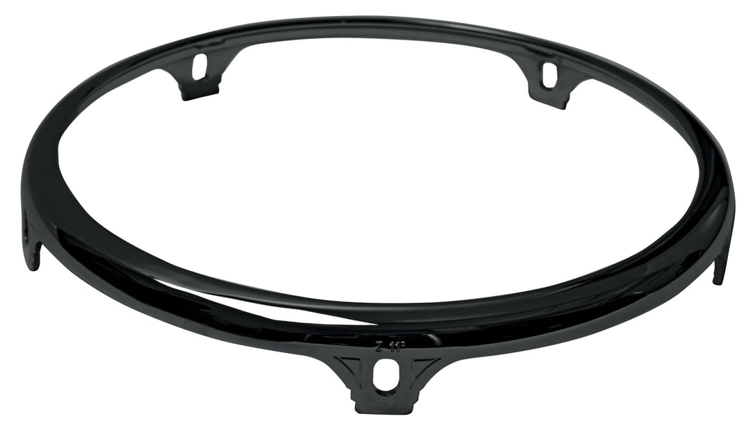 Latin Percussion Hooped Conga Comfort Curve II - Z Series (Extended Collar) Black Mirror - 11" Quinto | 5 fori (LP772C)