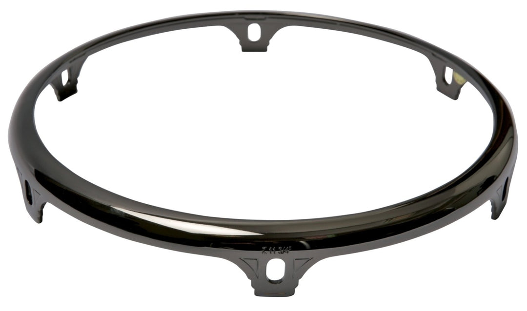 Latin Percussion Hooped Conga Comfort Curve II - Z Series (Extended Collar) Black Mirror - 11 3/4" Conga | 6 fori (LP773C)