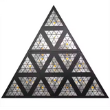 LIGHT4ME TRIANGIS LED effetto luminoso 64x2W RGBA a asse