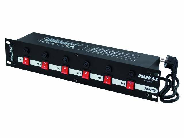 Eurolite Board 6-S Pannello Interruttore