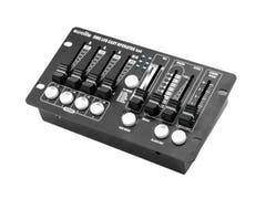 EUROLITE Set 4x LED PAR-56 QCL bk + Custodia + Centralina