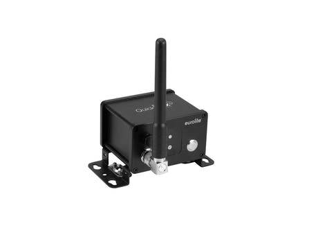 EUROLITE QuickDMX Trasmettitore/Ricevitore wireless per esterni