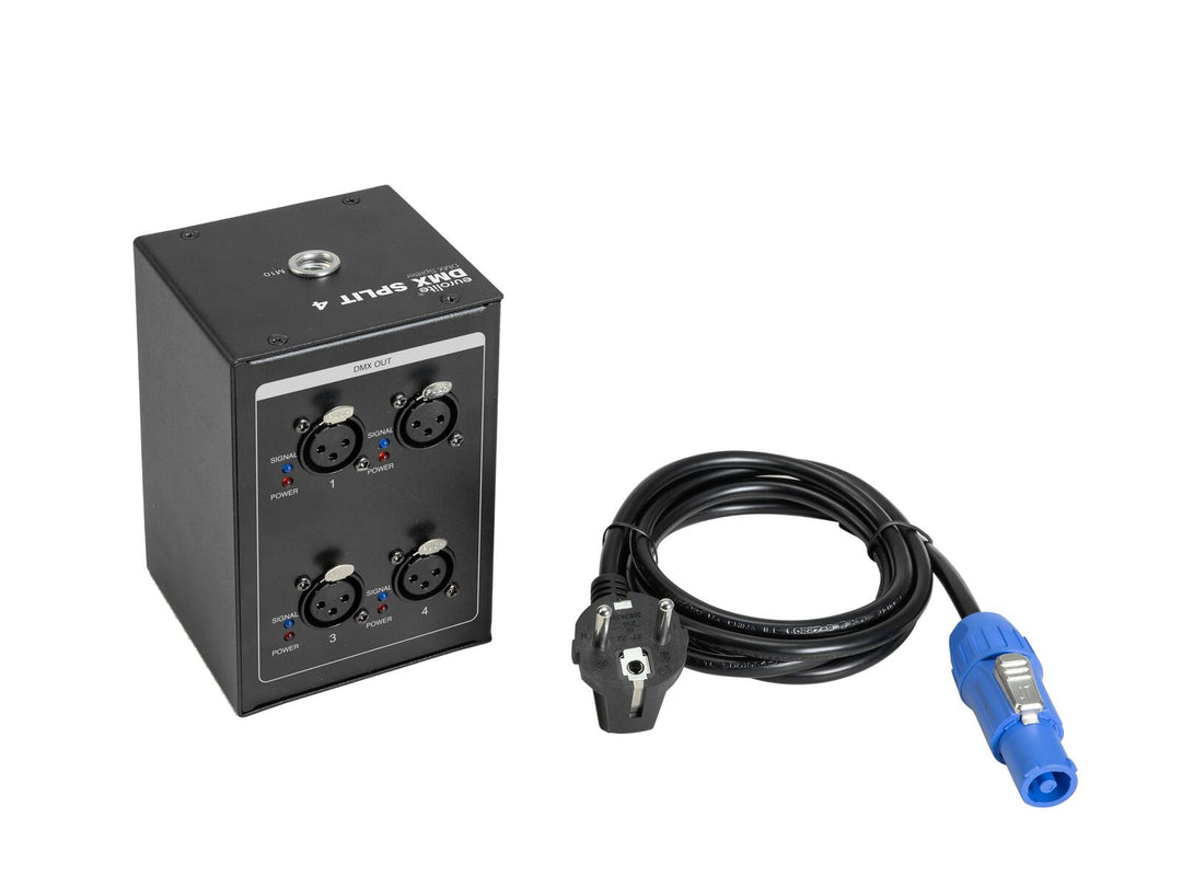 Mini splitter DMX EUROLITE DMX Split 4 3 poli