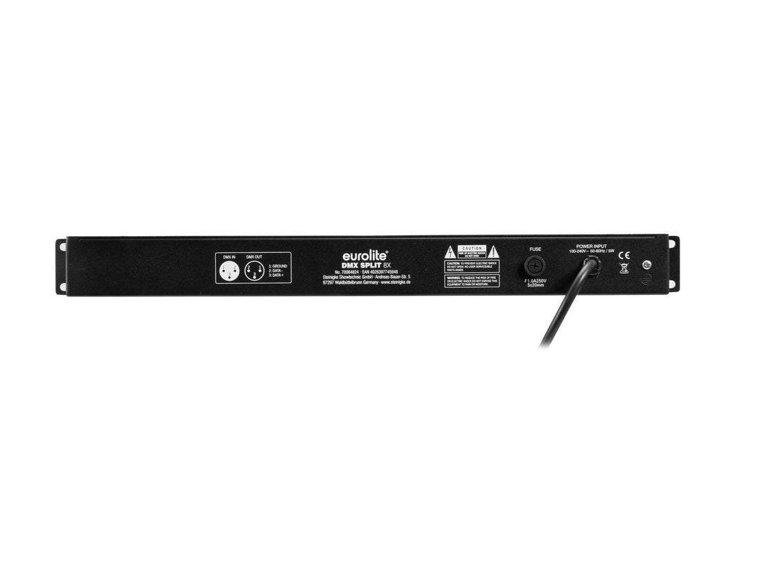 EUROLITE DMX Split 8X Sdoppiatore 3pin