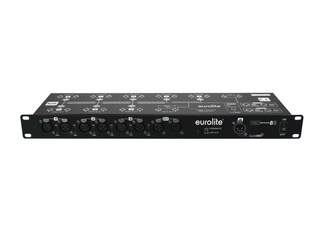 EUROLITE DMX Split 8X Sdoppiatore