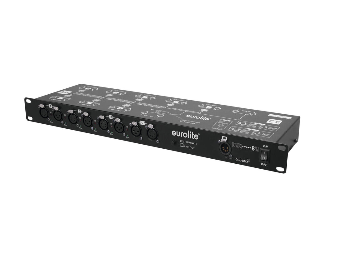 EUROLITE DMX Split 8X Sdoppiatore